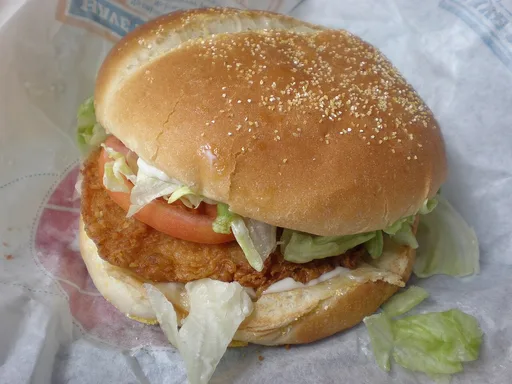 Hot Chilli Chicken Burger